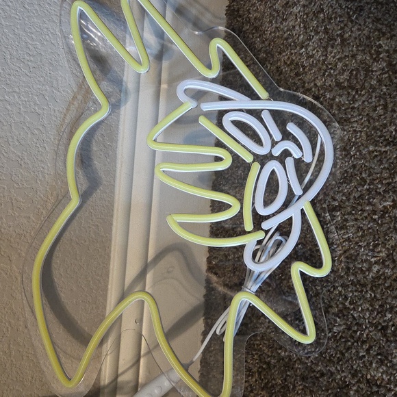 Anime Yellow and White Neon Light Sign New In Box! - Picture 5 of 16